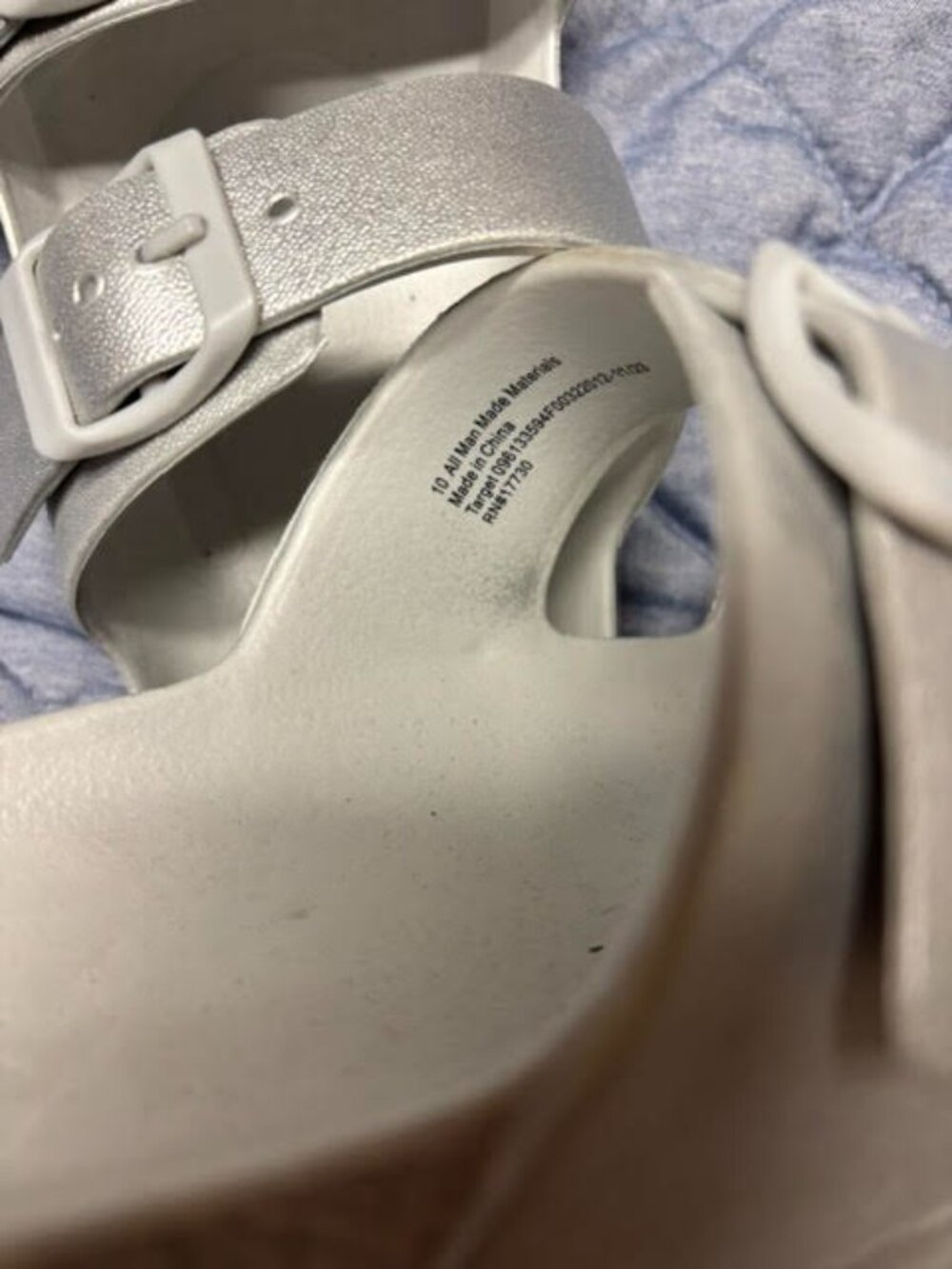 Silver Sandals - Picture 2 of 4